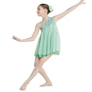 Revolution mint green lyrical/contemporary costume